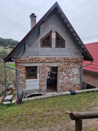 Chata Stupy fasáda