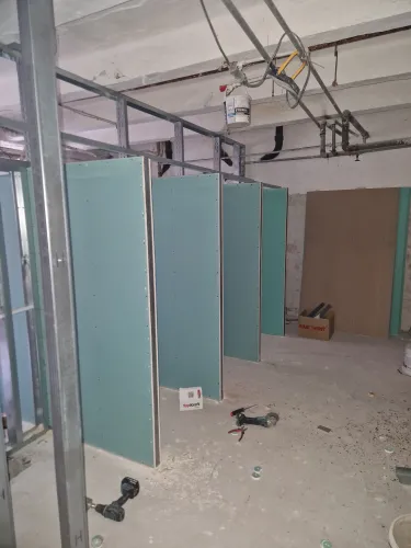 Rekonštrukcia sociálnych zariadení veliteľská budova