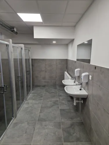 Rekonštrukcia sociálnych zariadení veliteľská budova