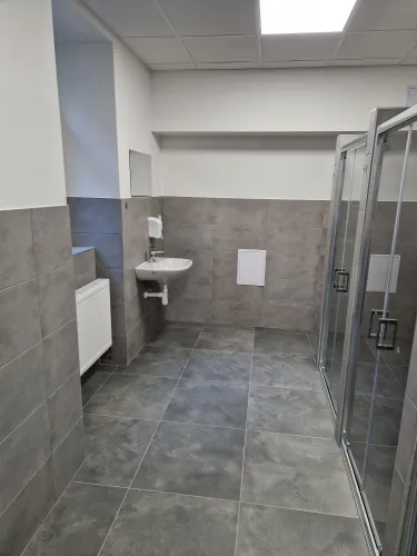 Rekonštrukcia sociálnych zariadení veliteľská budova