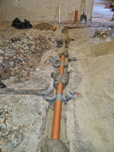 Rekonštrukcia sociálnych zariadení veliteľská budova