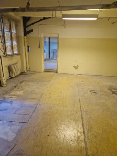 Rekonštrukcia sociálnych zariadení veliteľská budova