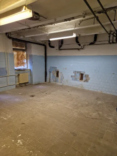 Rekonštrukcia sociálnych zariadení veliteľská budova